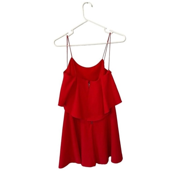 Alice + Olivia Kipp Layered Ruffle Short Dress size 0 - Picture 4 of 9